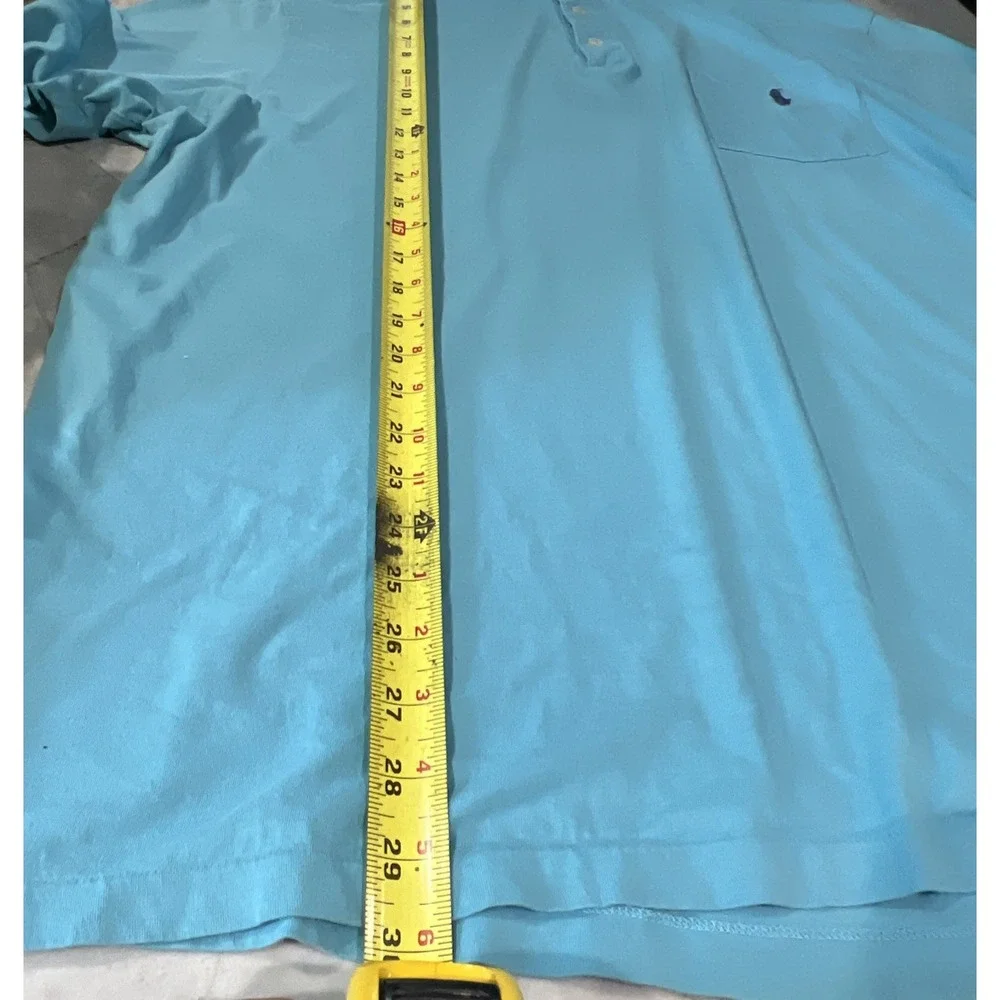 Ralph Lauren Polo Adult XL Short Sleeve Shirt Classic Fit Blue Mens‎